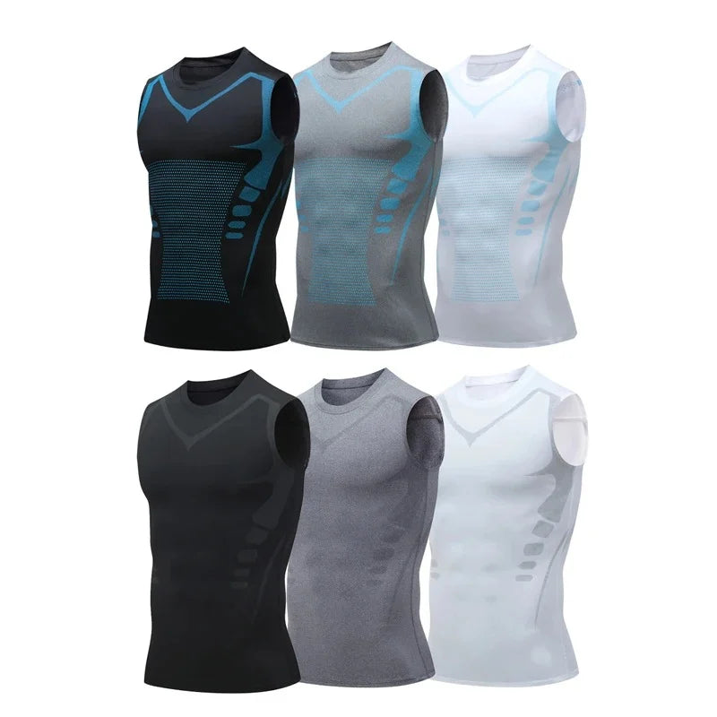 Men's Compression Sleeveless Training Shirt