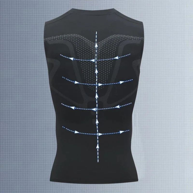 Men's Compression Sleeveless Training Shirt